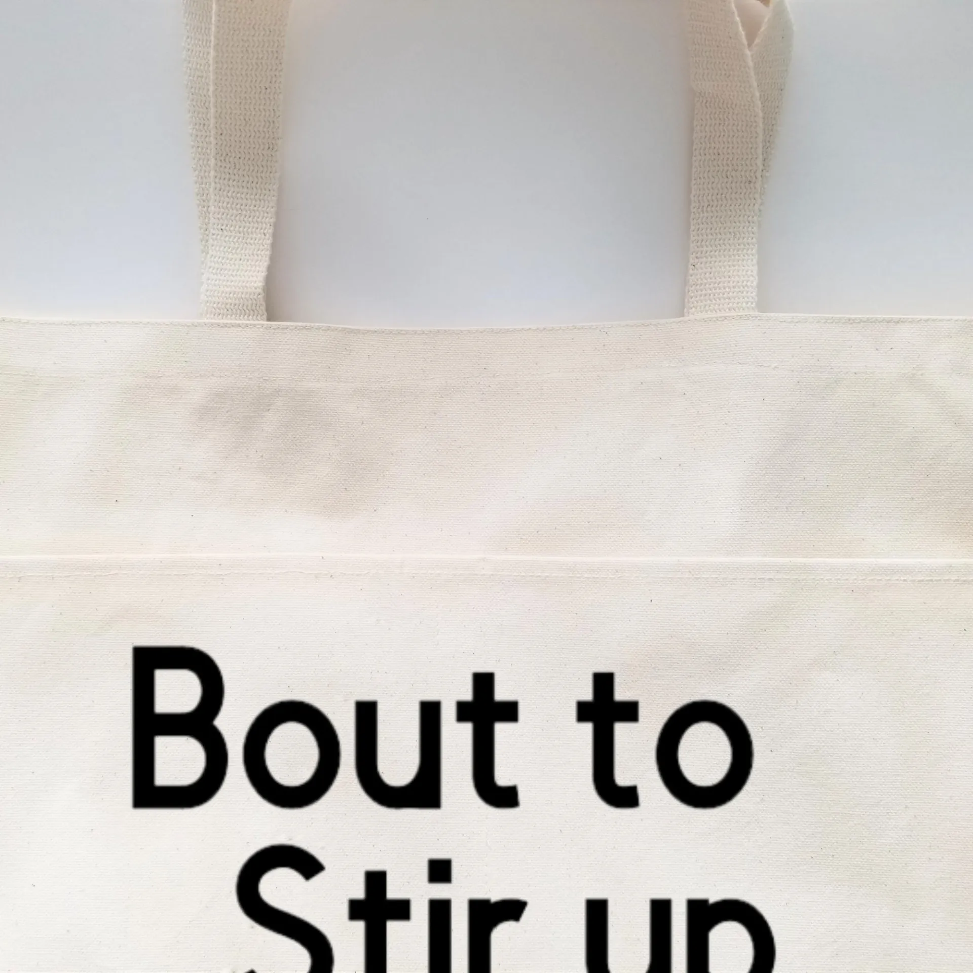 Sarcastic Heavy Cotton Canvas Tote | Large Funny Tote Bag with Pockets | Reusable Bag for Shopping, Beach, Books, or Overnight
