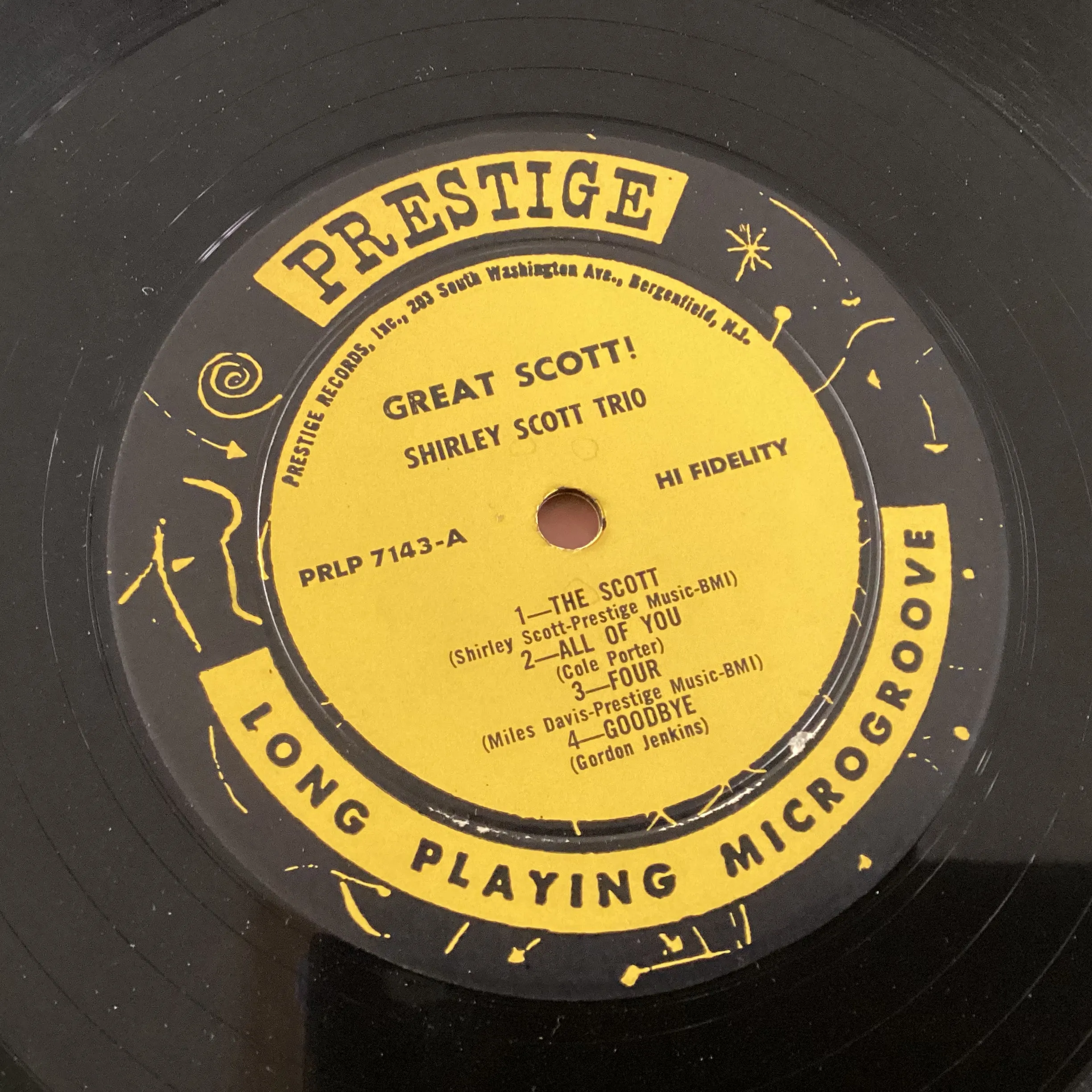 SCOTT, SHIRLEY = GREAT SCOTT! (US 1959) (USED)