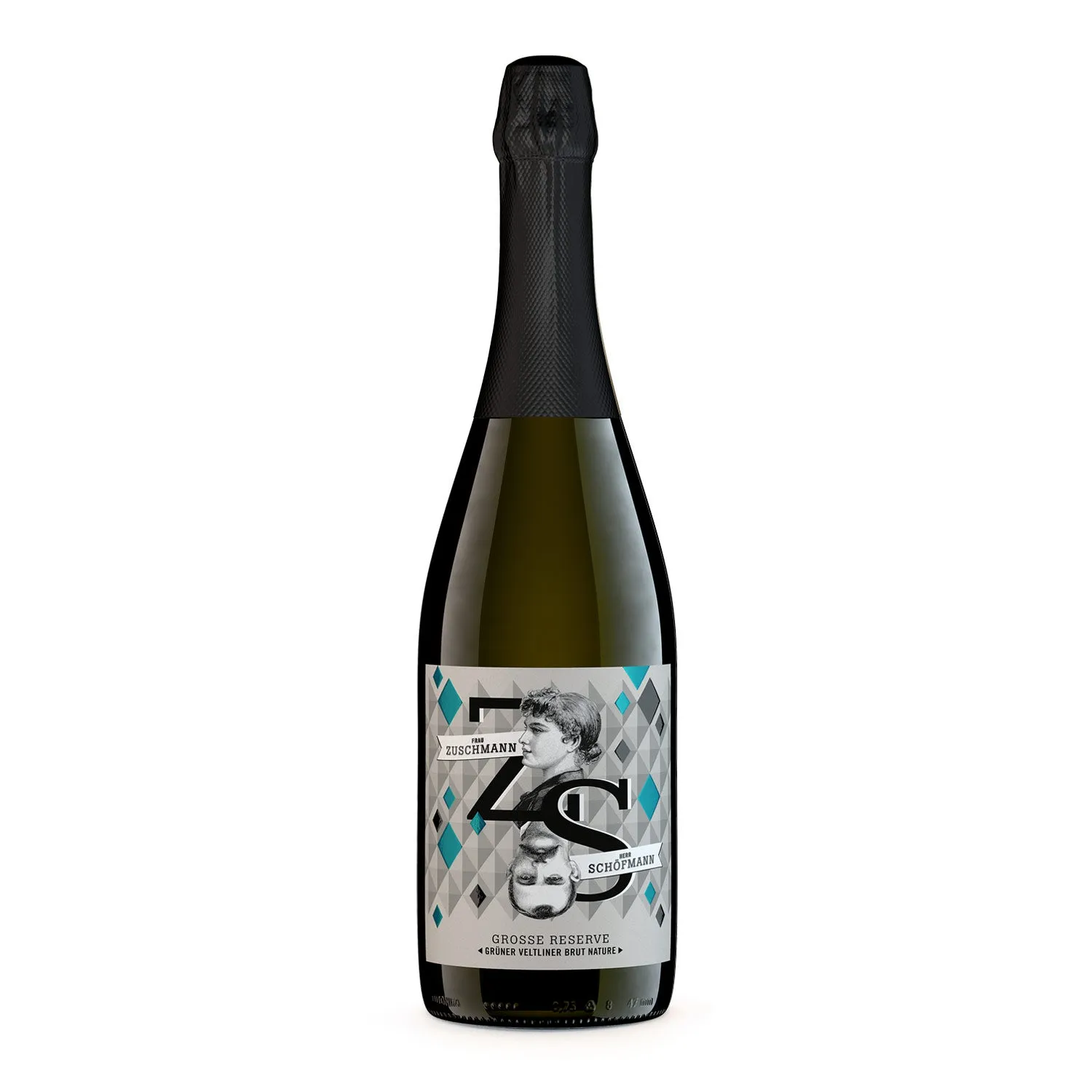Sekt Grüner Veltliner Grosse Reserve, Zuschmann-Schöfmann, Austrian Sparkling Wine