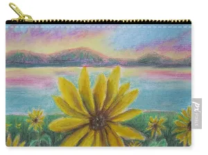 Setting Sunflower - Carry-All Pouch
