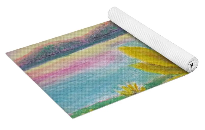 Setting Sunflower - Yoga Mat