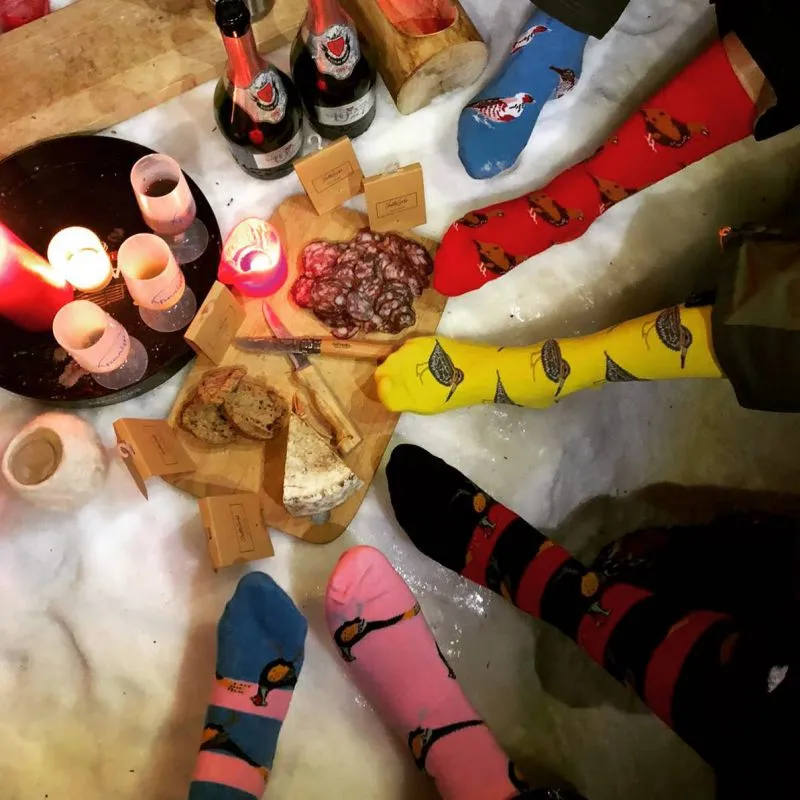 Shuttle Socks - Yellow Woodcock UK 8-12