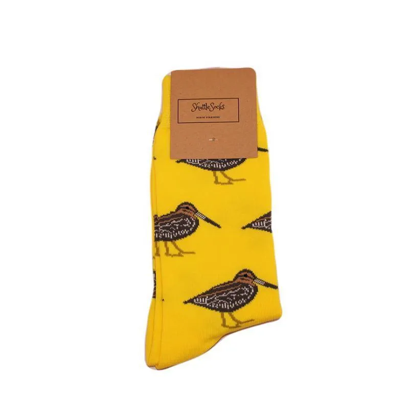 Shuttle Socks - Yellow Woodcock UK 8-12