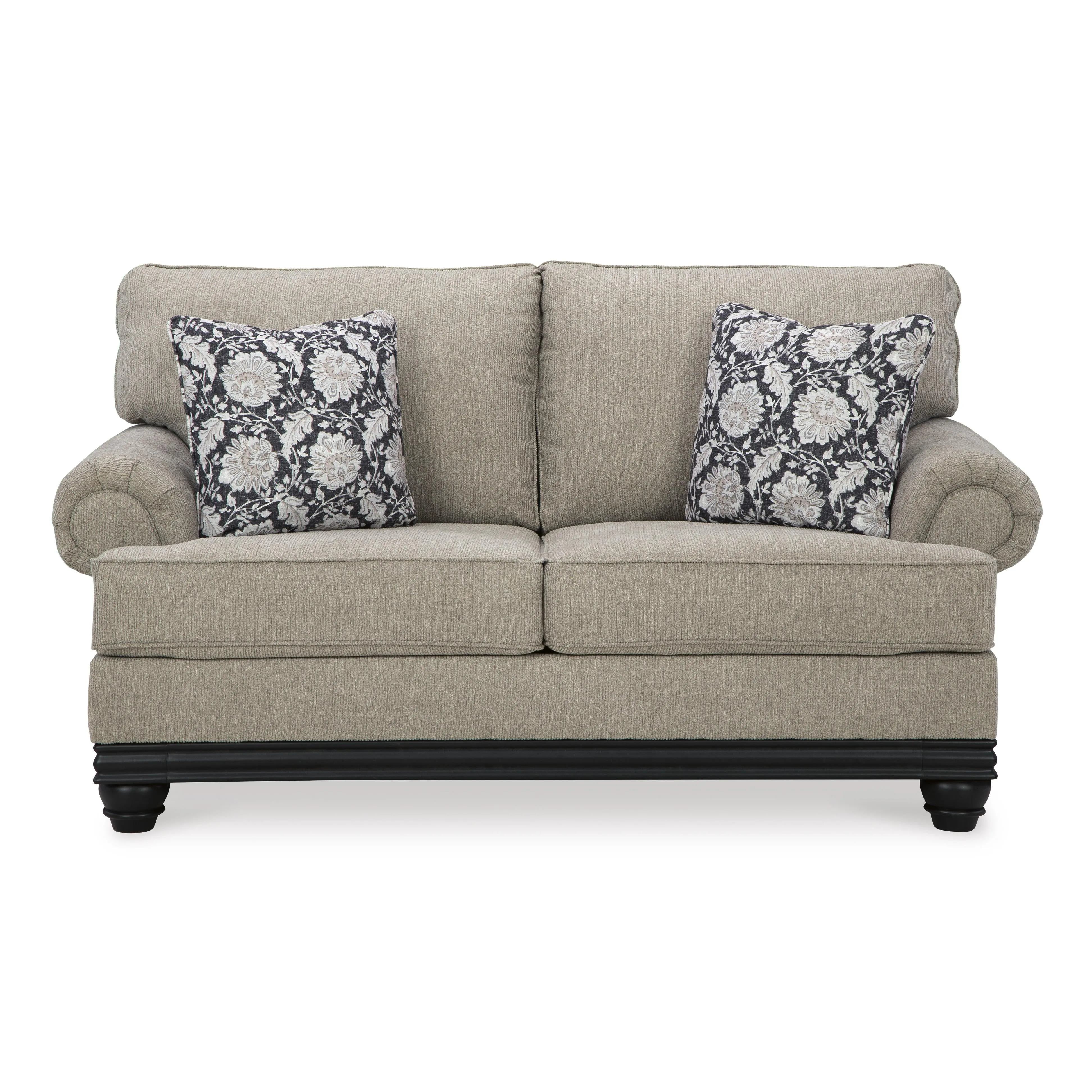 Signature Design by Ashley Elbiani Stationary Fabric Loveseat 3870435