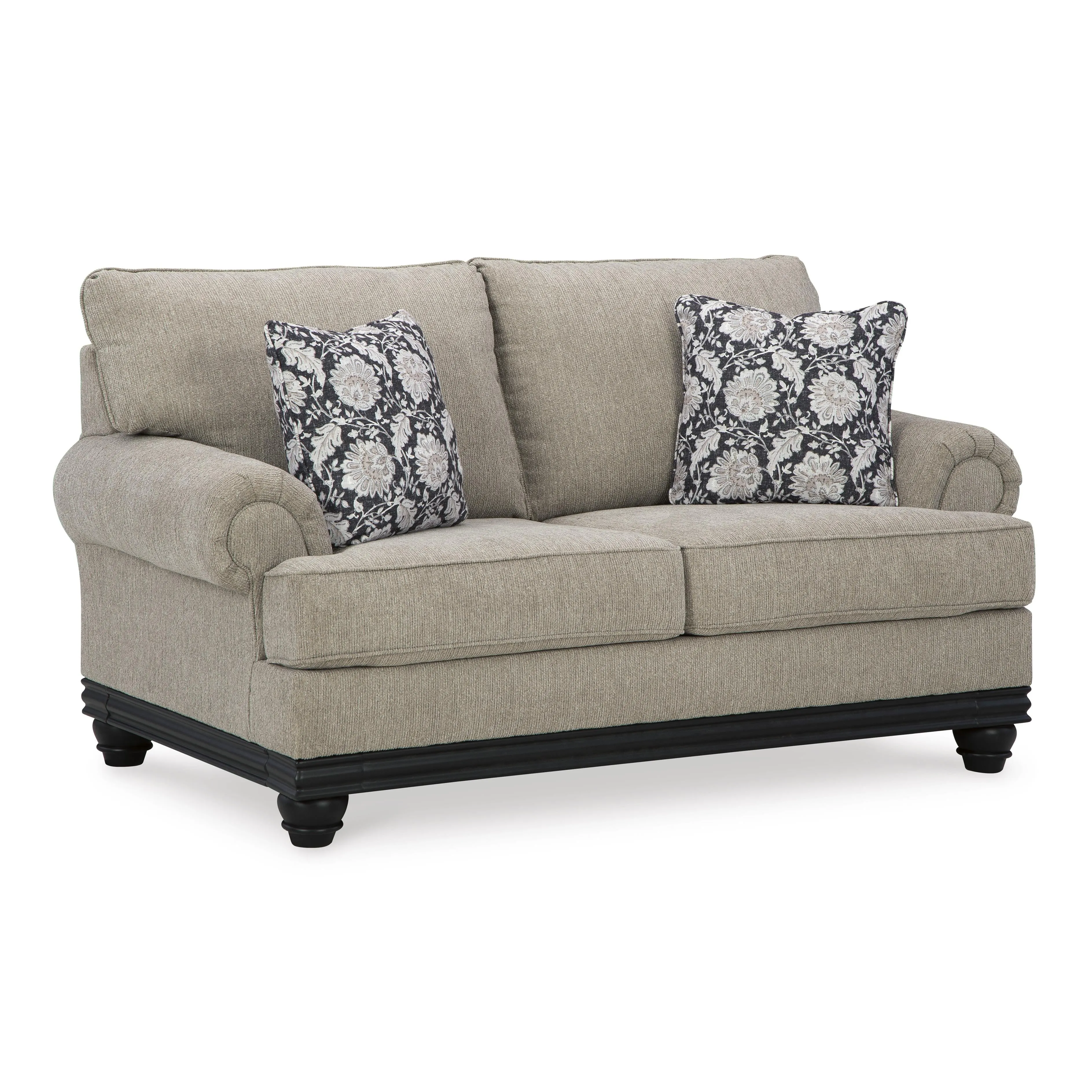 Signature Design by Ashley Elbiani Stationary Fabric Loveseat 3870435