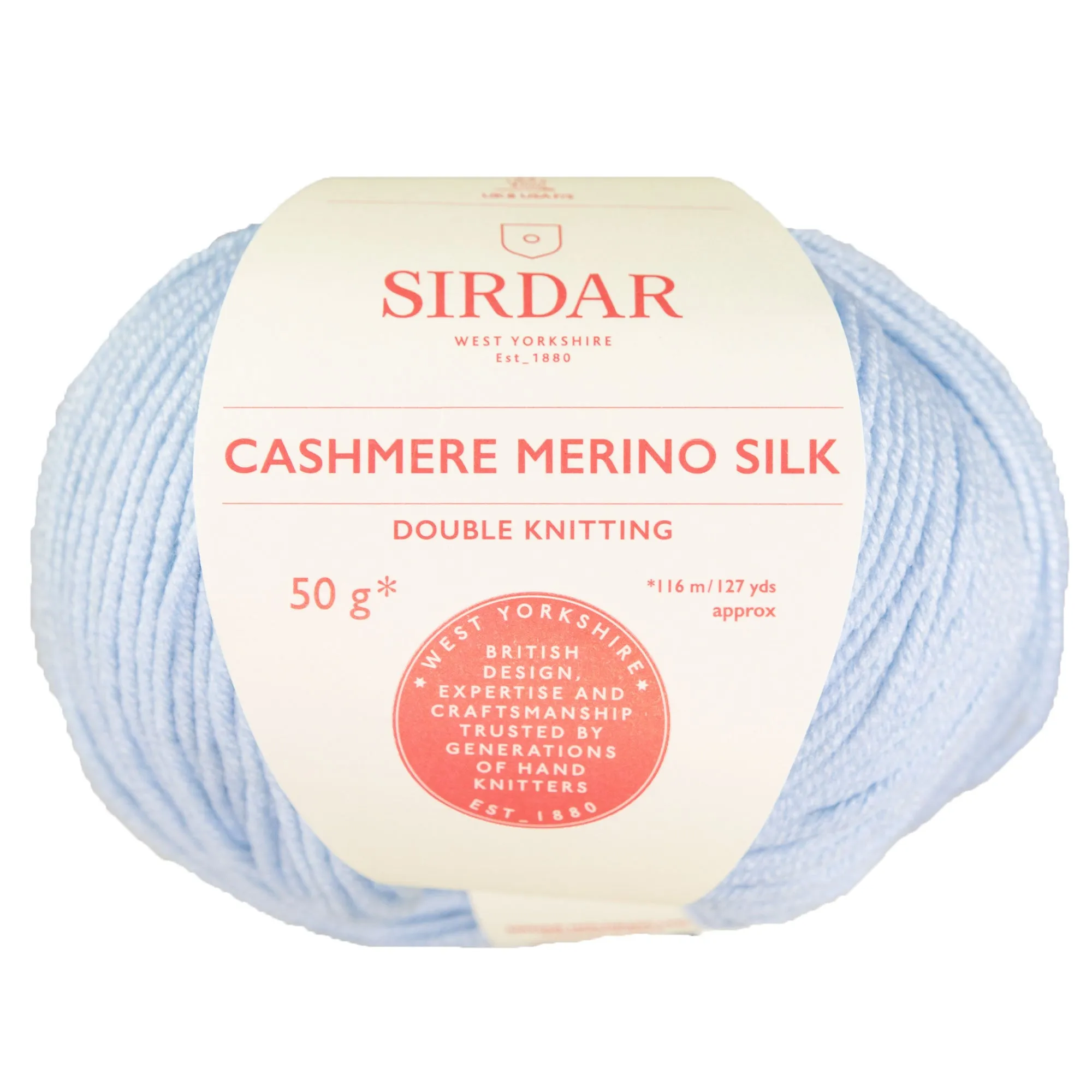 Sirdar Cashmere Merino Silk DK Yarn - 400 Regency Blue