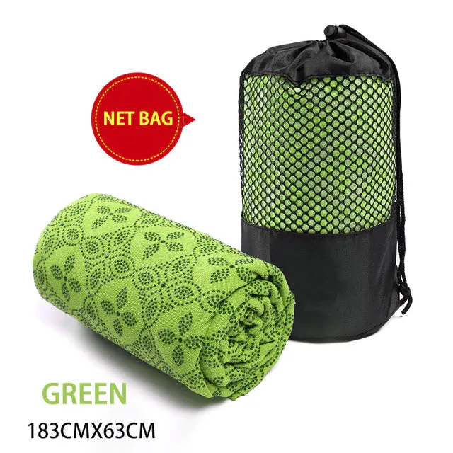 Slip Resistant Yoga Towel