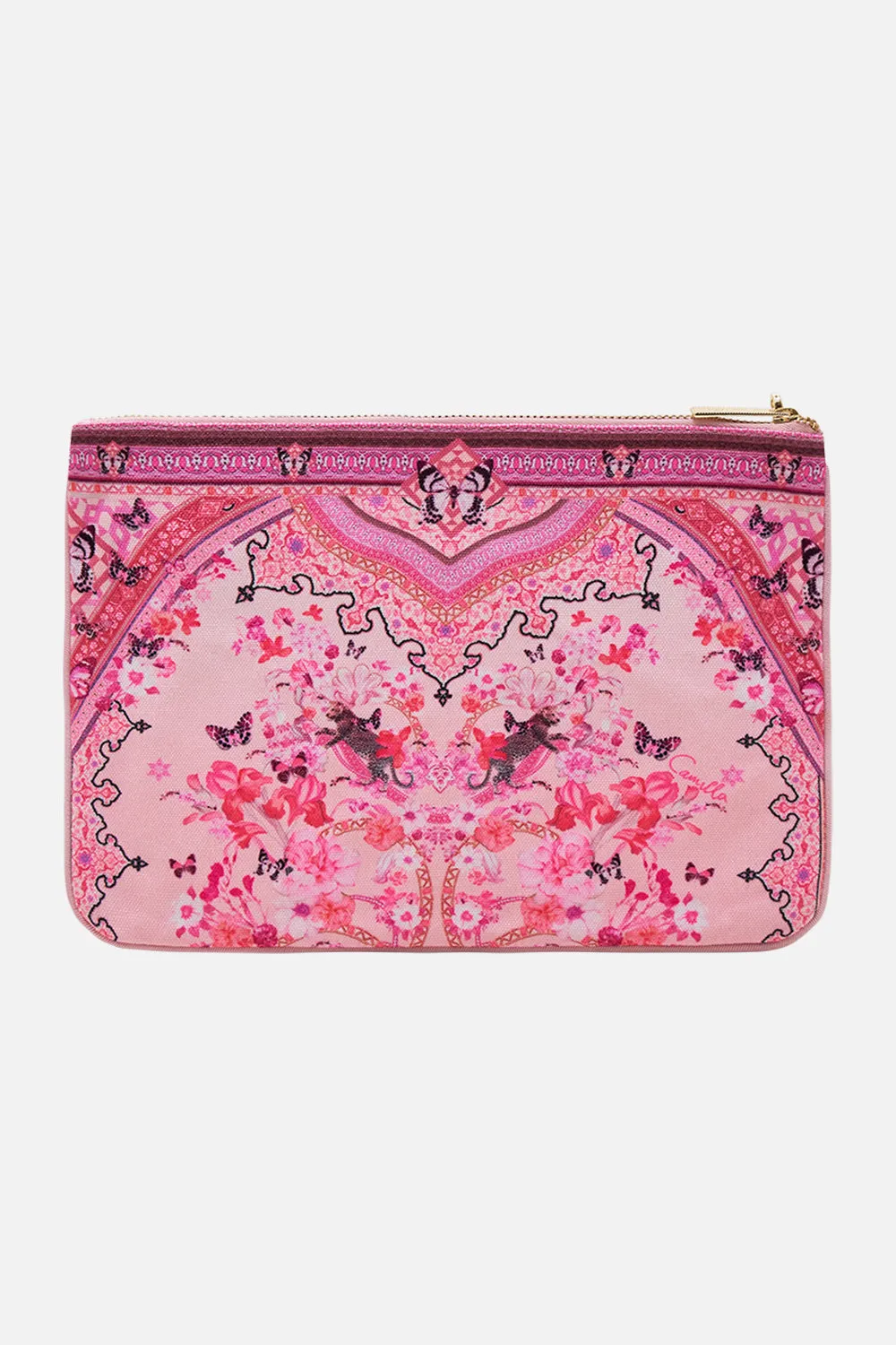 SMALL CANVAS CLUTCH BOTANICAL NOVELLA