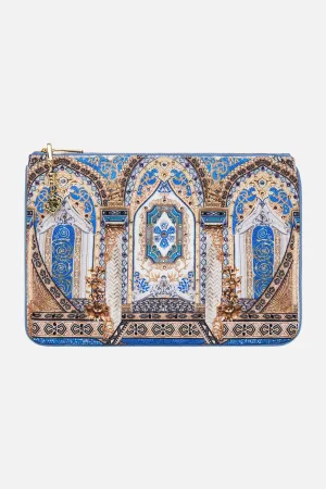 SMALL CANVAS CLUTCH MAKE ME YOUR MOSAIC