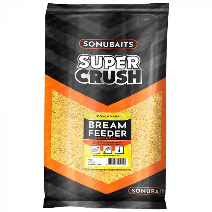 SONUBAITS SUPERCRUSH BREAM FEEDER 2KG