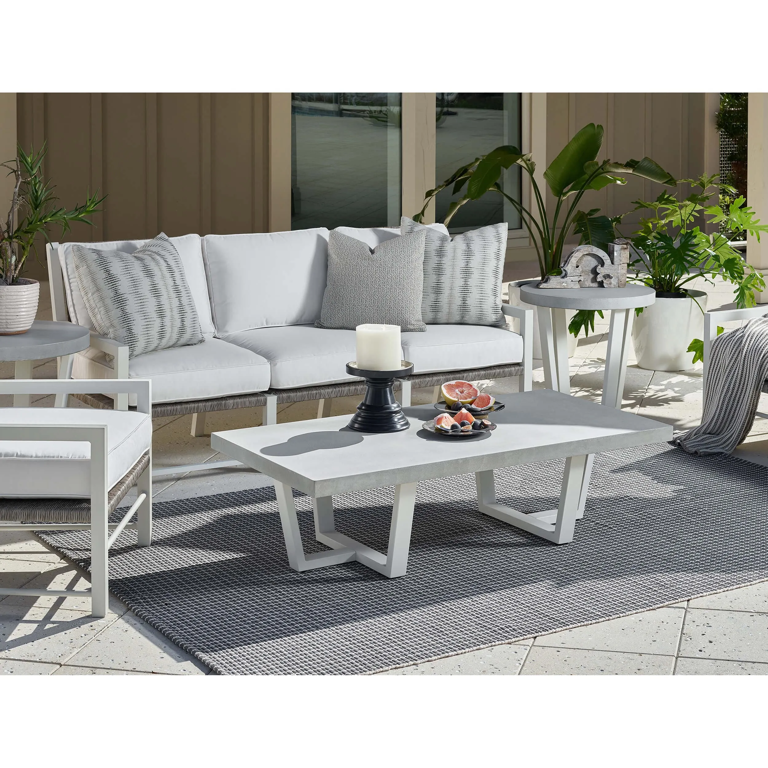South Beach Rectangular Outdoor Cocktail Table