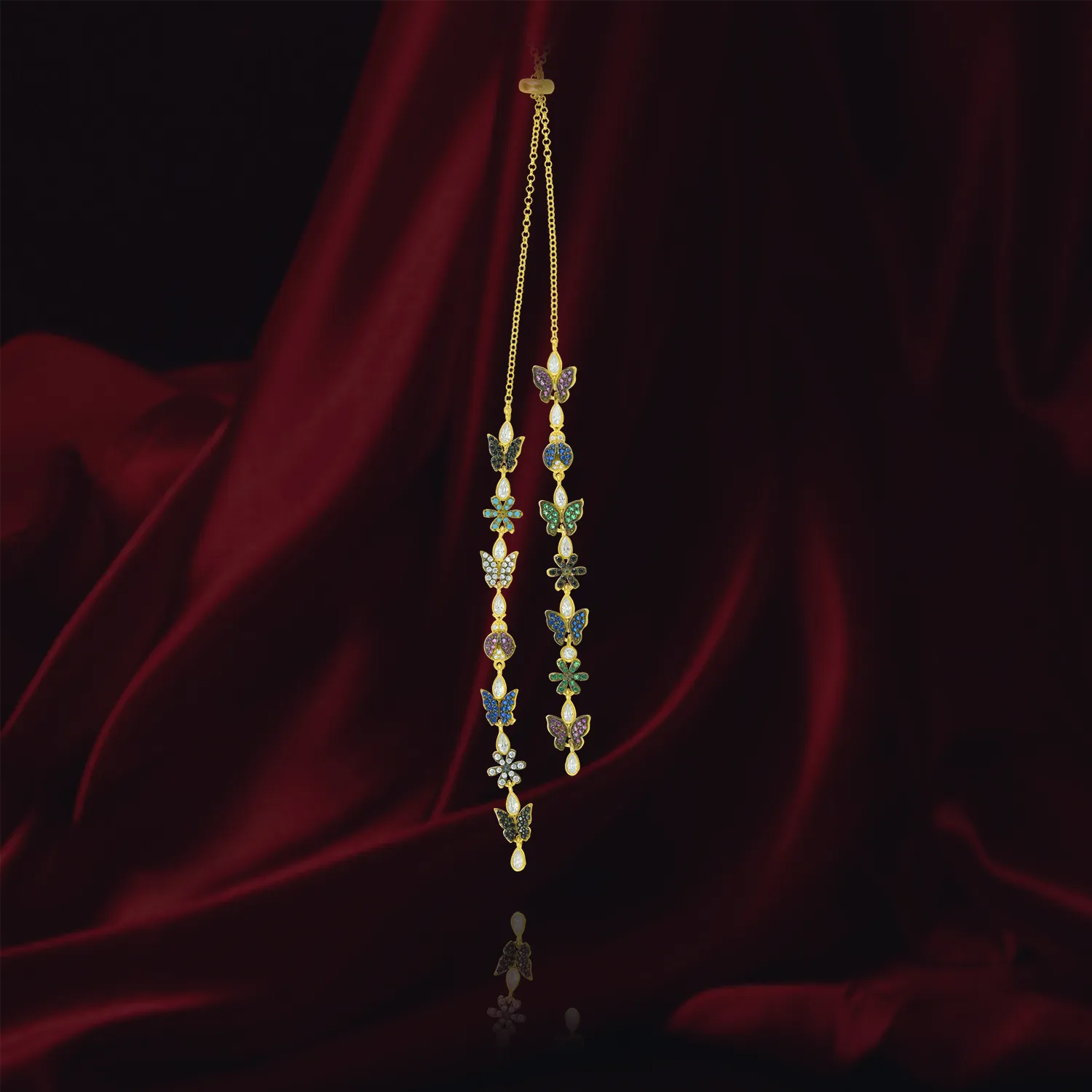 Sparkling Lariat Necklace