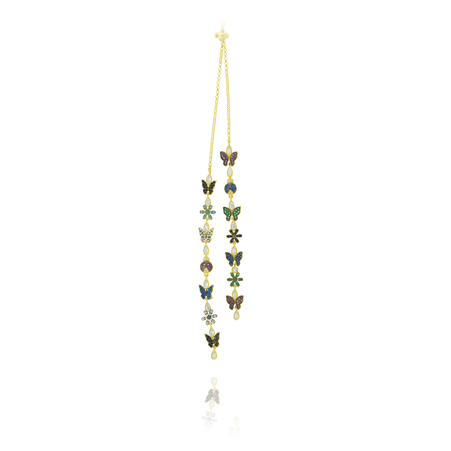 Sparkling Lariat Necklace