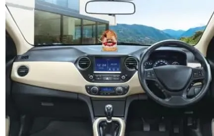 SPARKLING Luxury Decorative Showpiece for Home & Car Dashboard Accessory (Khatu Shyam Car Showpiece)