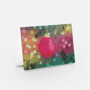 Sparkling Red Ornament