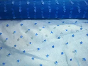 Star - Flock Glitter Tulle