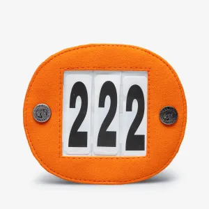 Starting Number Orange with Gun Metal buttons