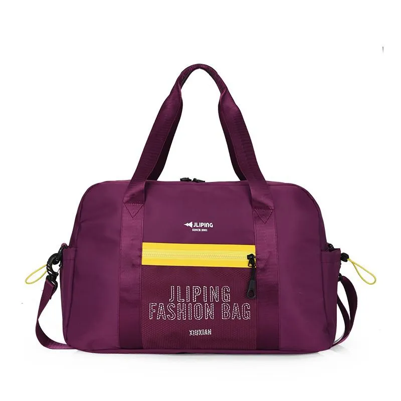 Summer New Fashion Female Yoga Bag Oxford Cloth Waterproof Shoulder Bags For Women Large Capacity Travel Bags