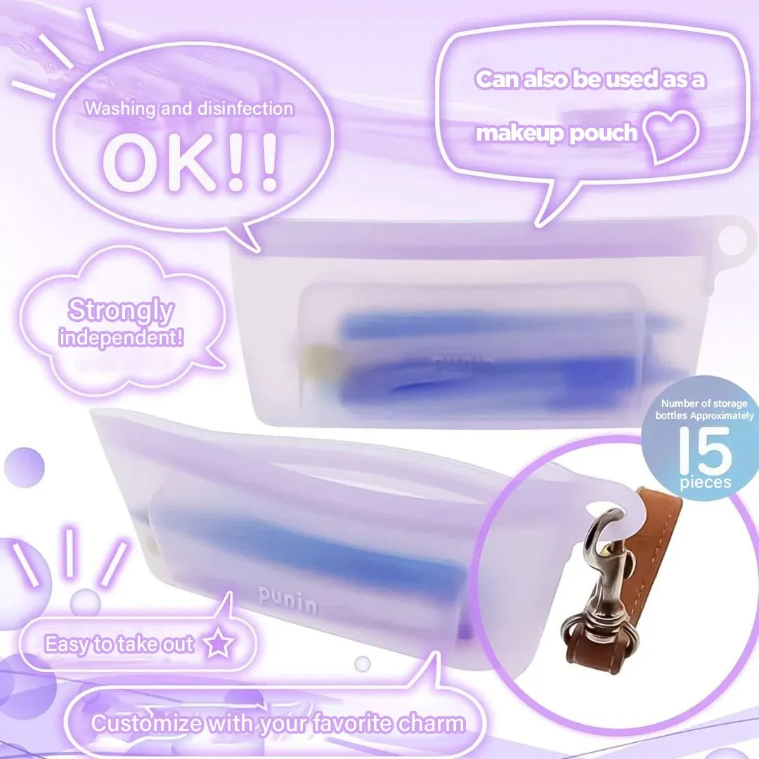 Sun Star Silicon Zip Pen Case