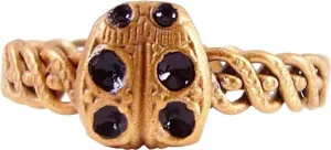 SUPERB EGYPTIAN REVIVAL RING C.1920’S-30’S