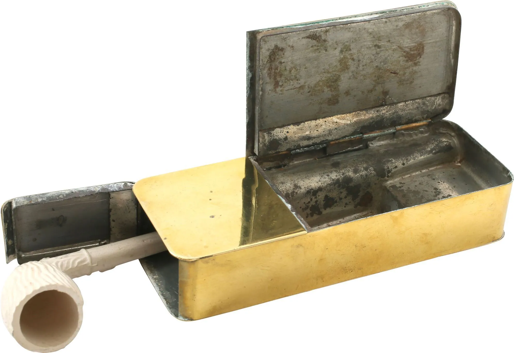 SUPERB ENGLISH PIPE SMOKERS KIT C.1800