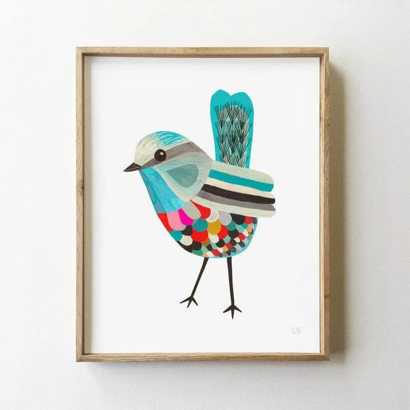 Superb Fairy Wren Fine Art Print