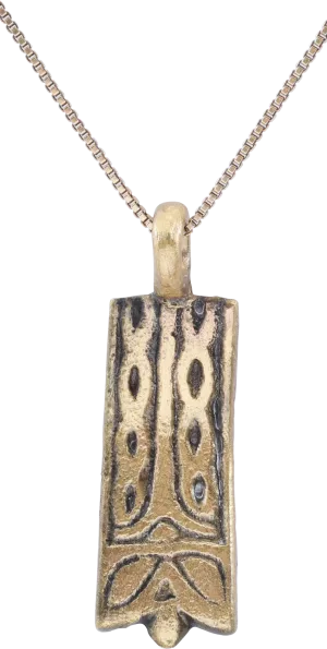 SUPERB VIKING WOMAN WARRIOR'S BRACELET PENDANT NECKLACE