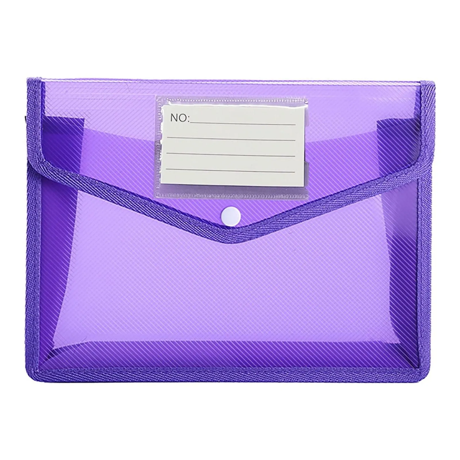 Tantouec Office Supplies, A4 File Document Bag Pouch Bill Folder Holder Organizer Fastener Office Supplies, 1 X Document Book Sky Blue, Clearance Items