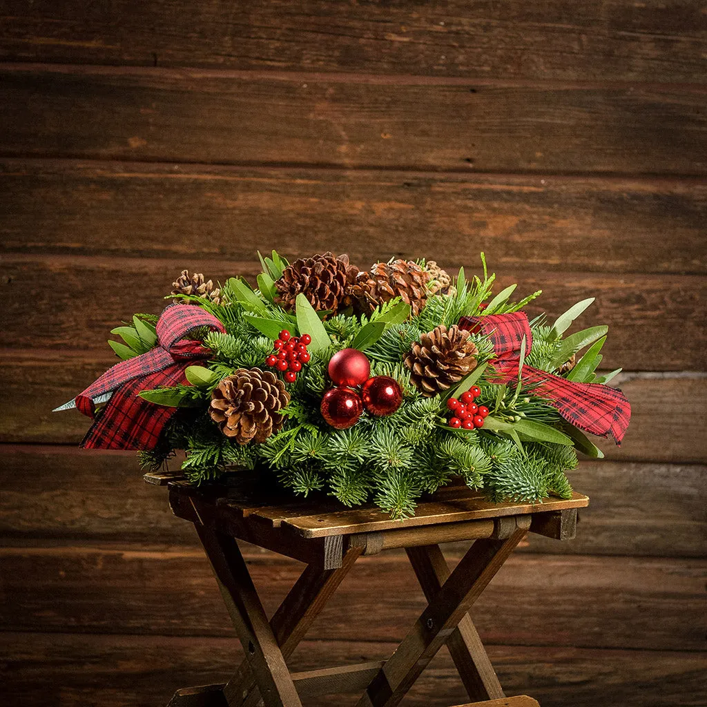 Tartan Centerpiece