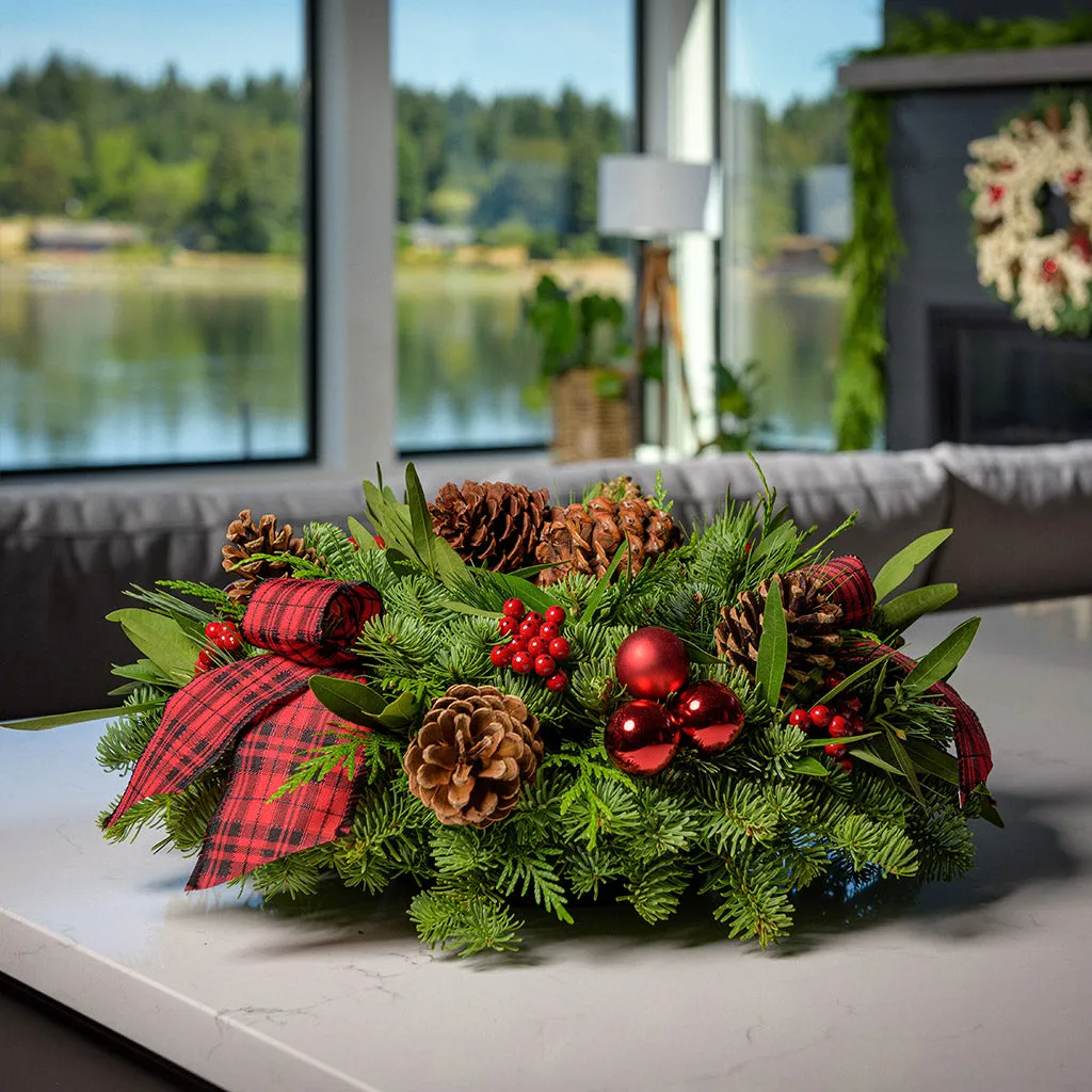 Tartan Centerpiece