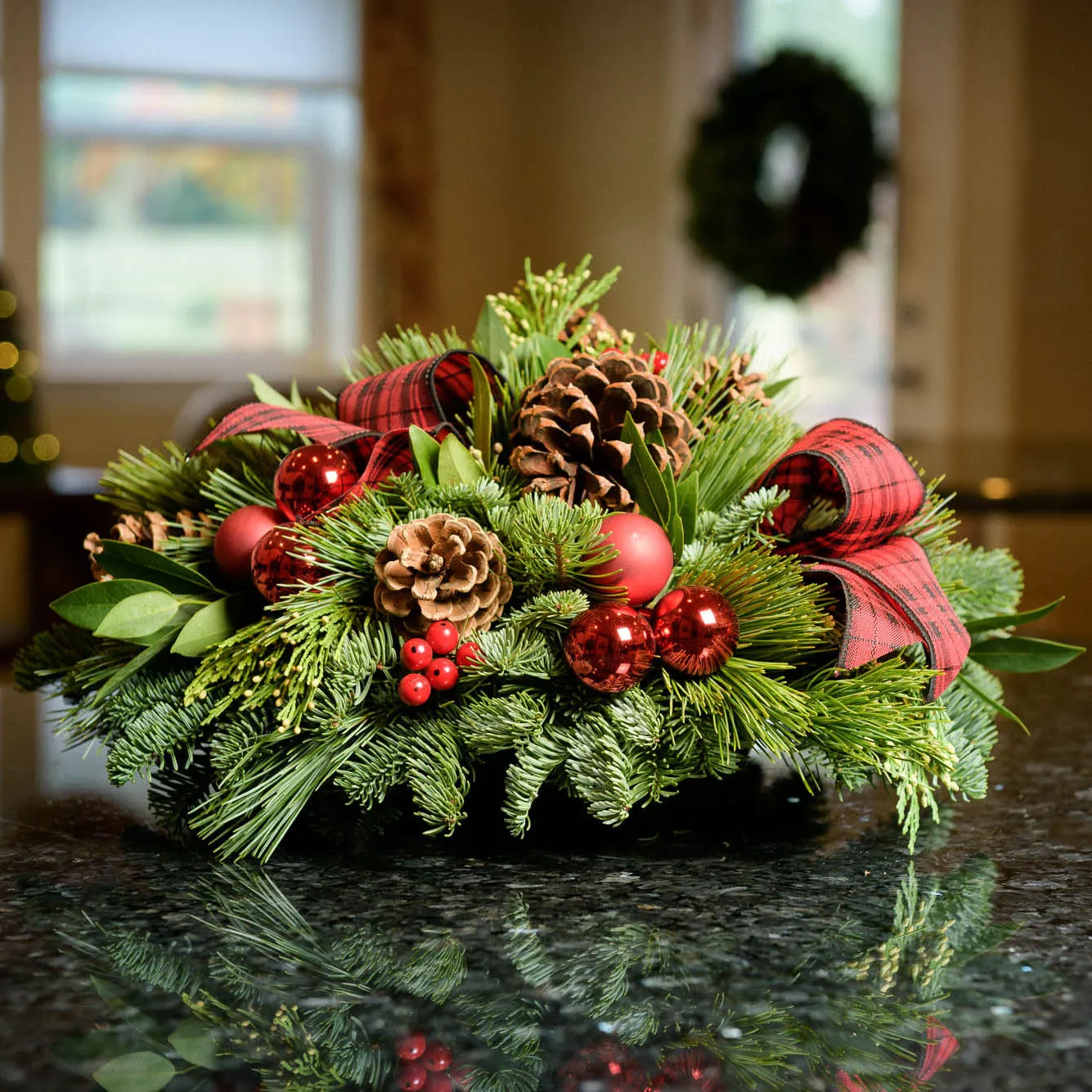 Tartan Centerpiece