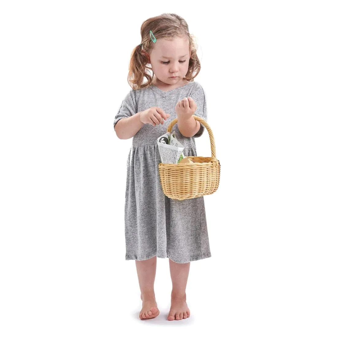 Tender Leaf Toys | Wicker Shopping Basket