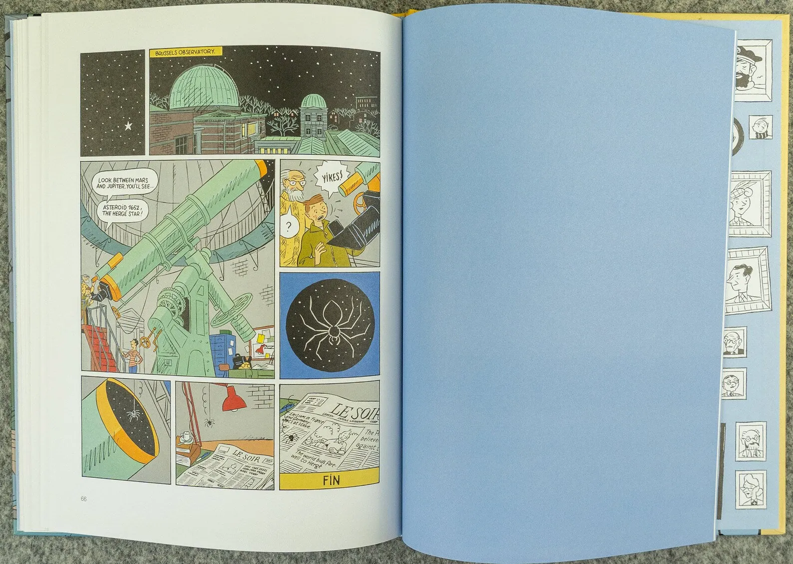The Adventures of Herge: 2011 1st English Edition HB by Bocquet EO Tintin Book