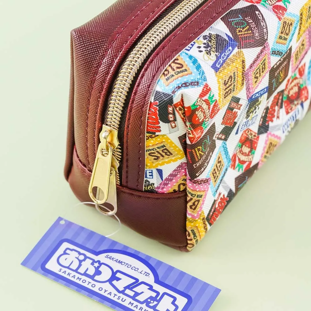 Tirol Chocolate Faux Leather Pencil Case