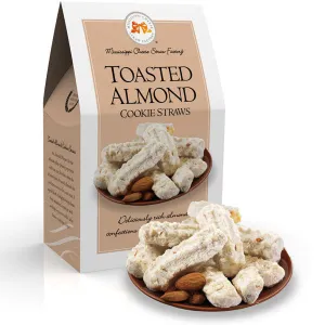 Toasted Almond Straws 5.5 oz.
