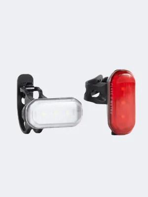Trek Light Iron 50 Rear/Flare Metro Biking Lights Black/White/Red