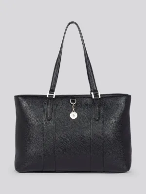 U.S. Polo Assn. Womens Breezy Small Shopping Bag in Black