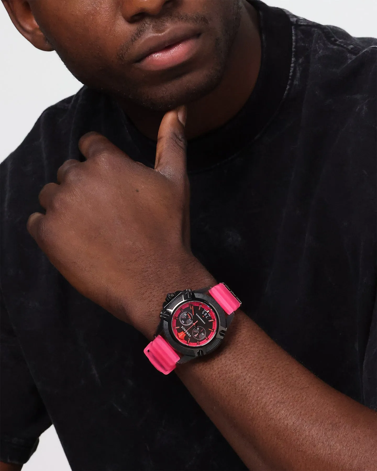 Versace VEZ700221 Black Fuchsia