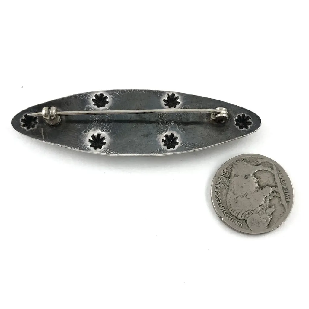 Vintage Three Stone Pin