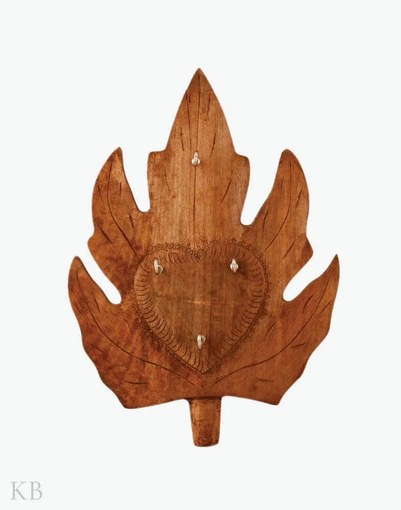 Walnut Wood Medium Chinar Key Hanger