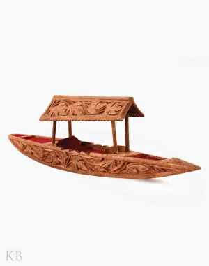 Walnut Wood Shikara With Chinar Roof