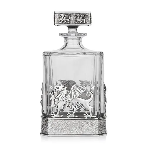 Welsh Dragon Decanter