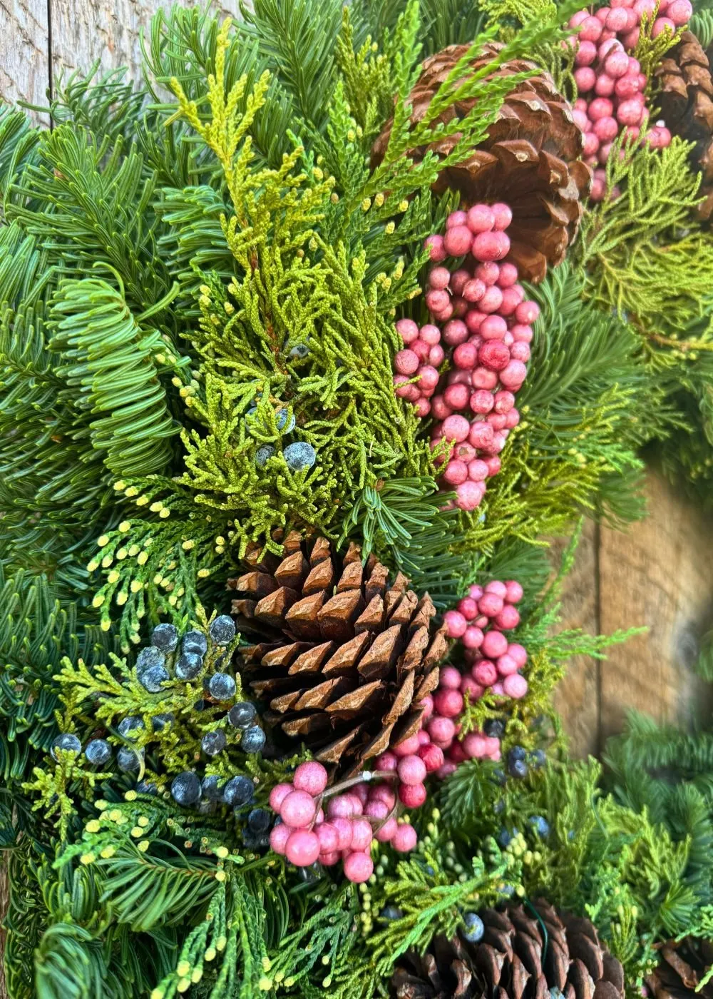 Winterberry Elegance Holiday Wreath