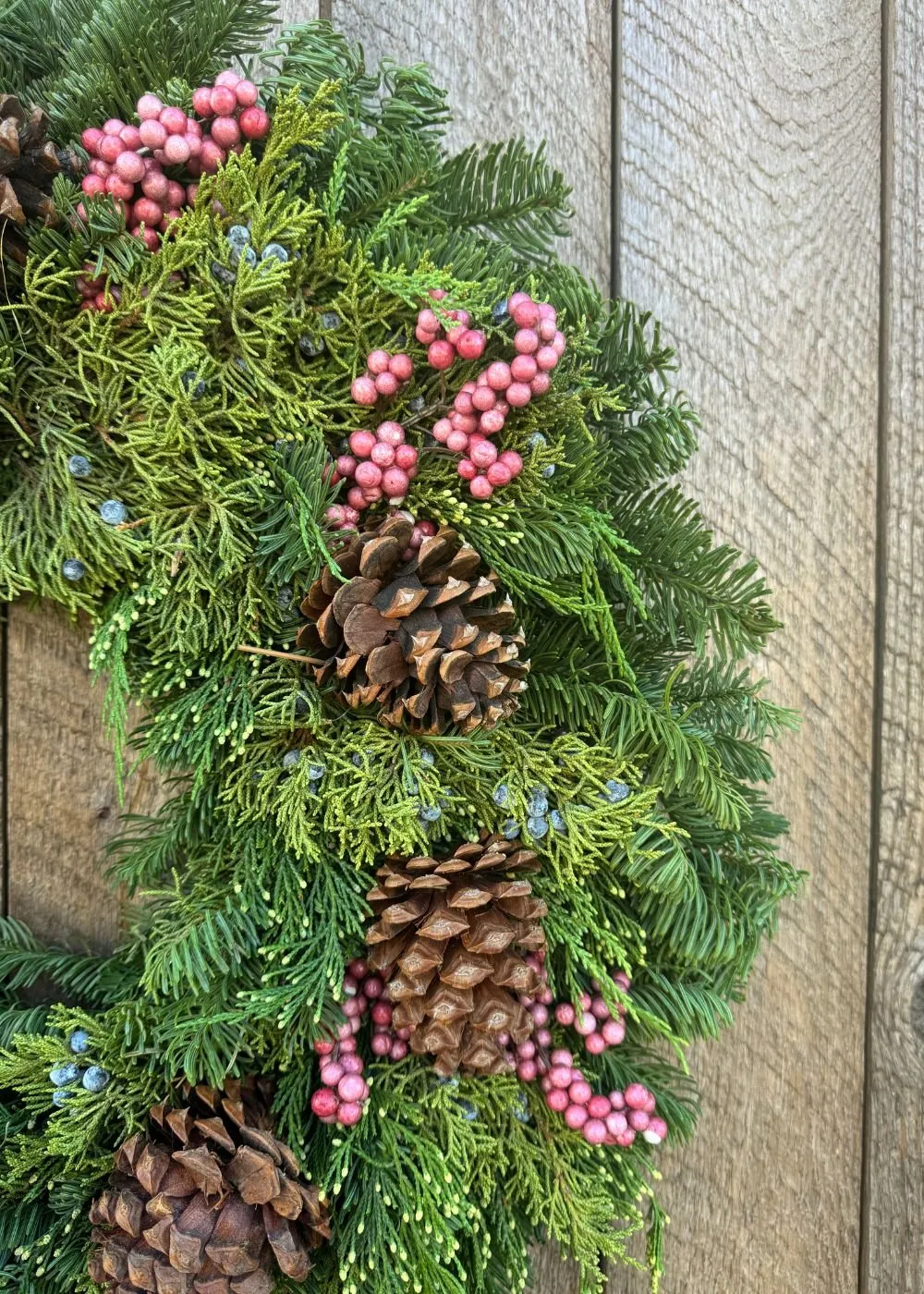 Winterberry Elegance Holiday Wreath