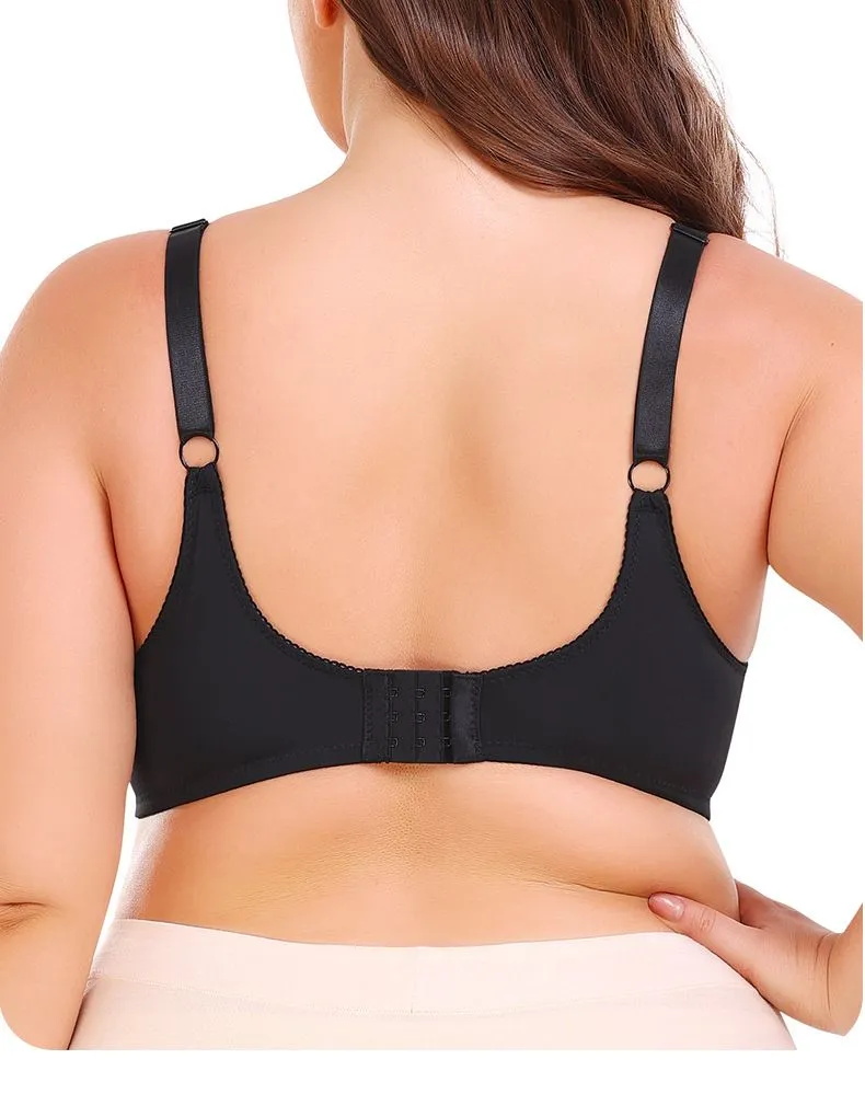 Women's Elements of Bliss Cushioned Lightly Lined Wireless Plus Size Bra