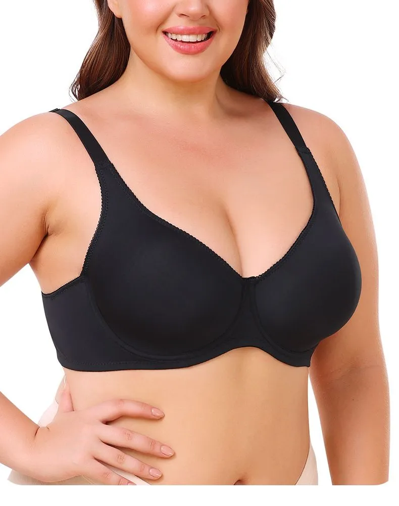 Women's Elements of Bliss Cushioned Lightly Lined Wireless Plus Size Bra