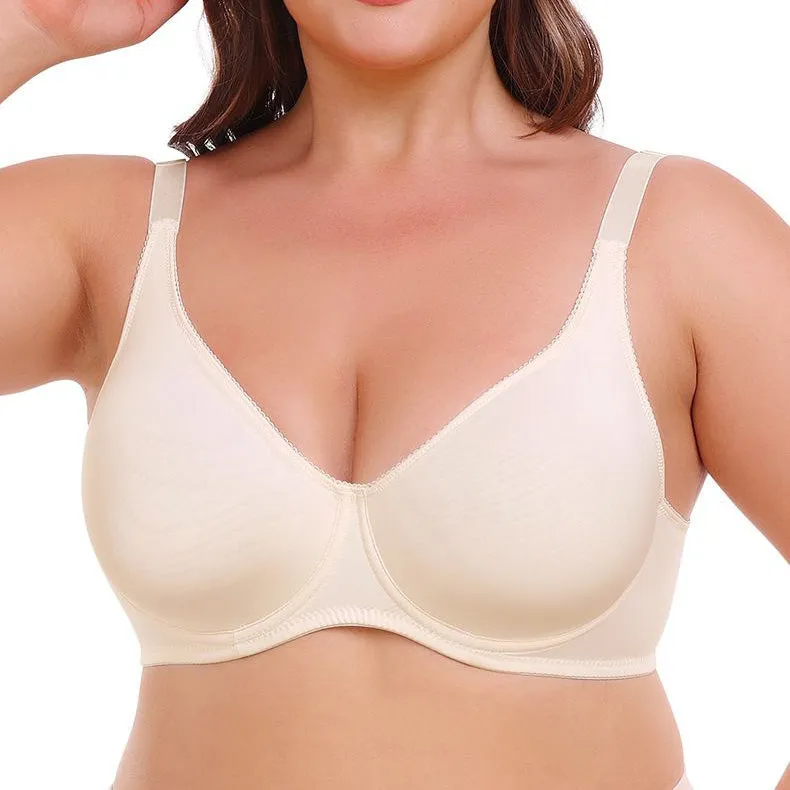 Women's Elements of Bliss Cushioned Lightly Lined Wireless Plus Size Bra