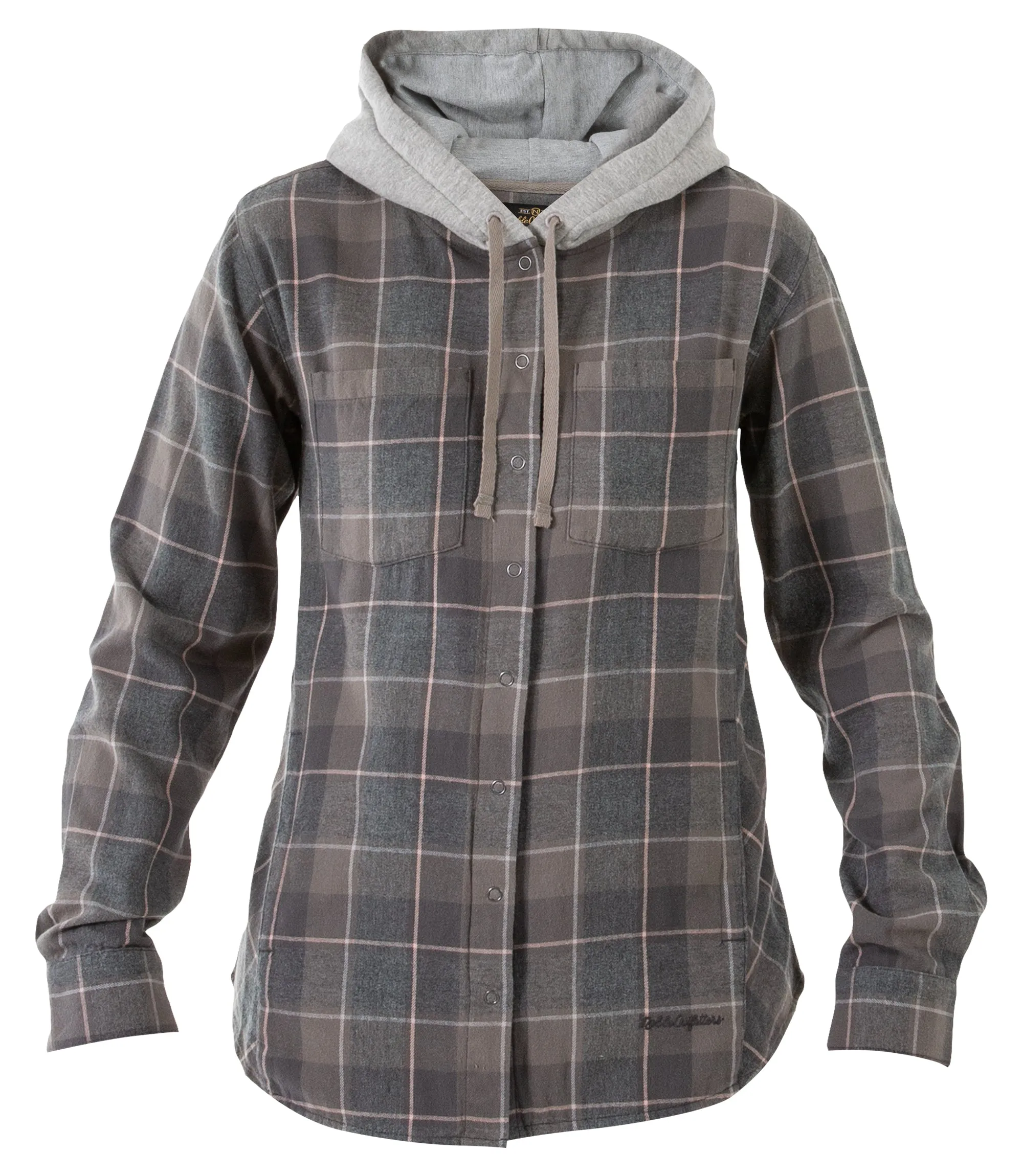 Women’s Hooded Flannel Shirt Jacket (Closeout)