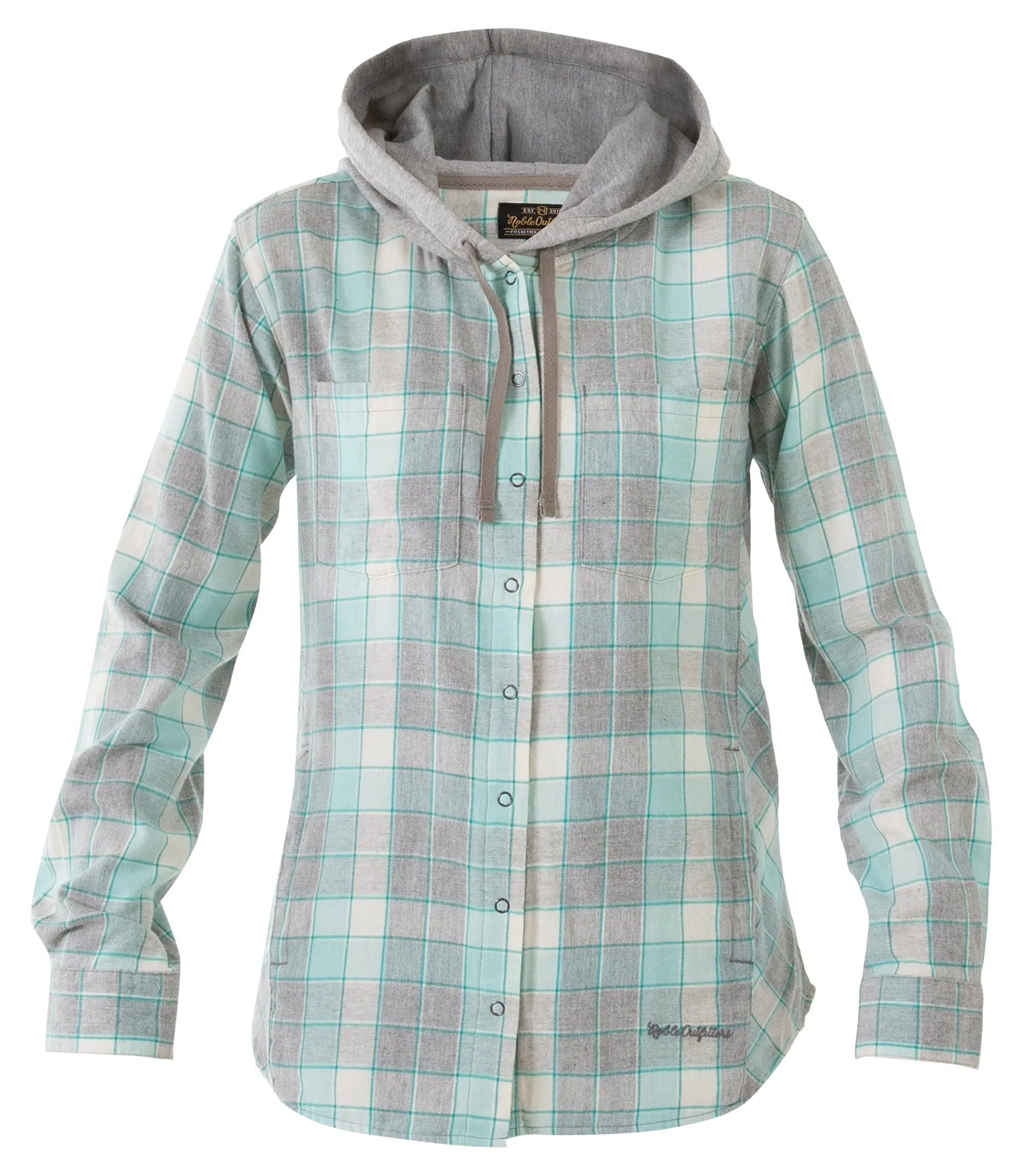 Women’s Hooded Flannel Shirt Jacket (Closeout)