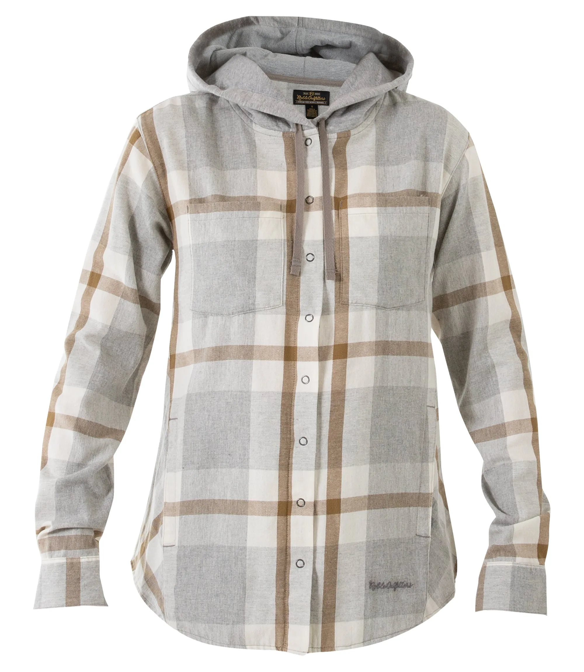 Women’s Hooded Flannel Shirt Jacket (Closeout)